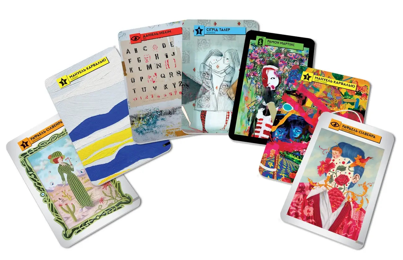 Modern Art (Ukrainian Edition) — Board Game by Reiner Knizia Modern Art (Ukrainian Edition) — Board Game by Reiner Knizia