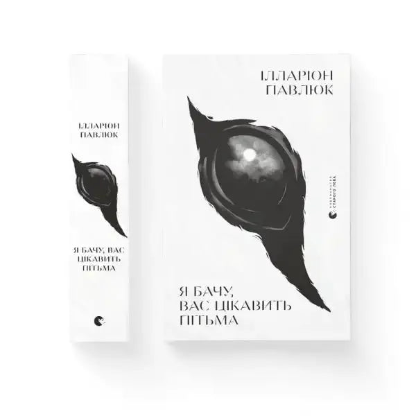 Two copies of I See You’re Interested in Darkness by Illarion Pavliuk with dark eye design Two copies of I See You’re Interested in Darkness by Illarion Pavliuk with dark eye design