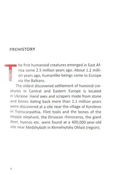 Page from a history book in A History of Ukraine A Short Course by Oleksandr Palii Page from a history book in A History of Ukraine A Short Course by Oleksandr Palii