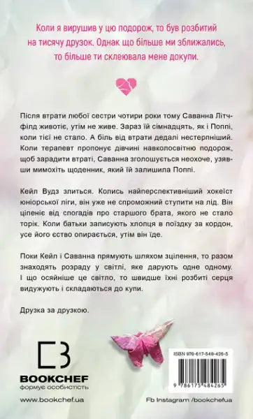 Paperback book A Thousand Broken Pieces by Tillie Cole with pink origami butterfly illustration Paperback book A Thousand Broken Pieces by Tillie Cole with pink origami butterfly illustration