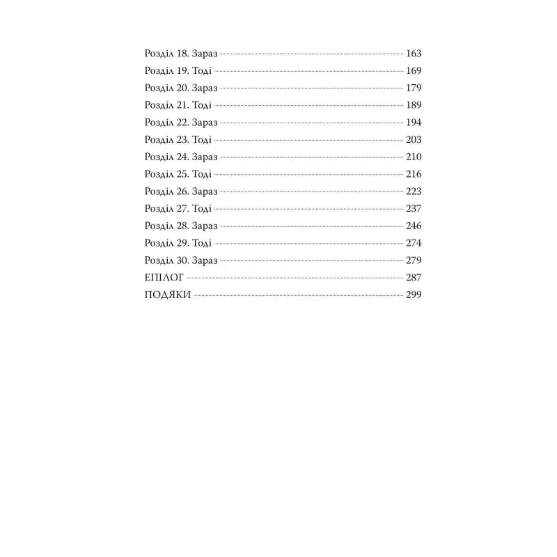 Table of contents from 'All Your Perfects' by Colleen Hoover, listing chapter titles and page numbers.