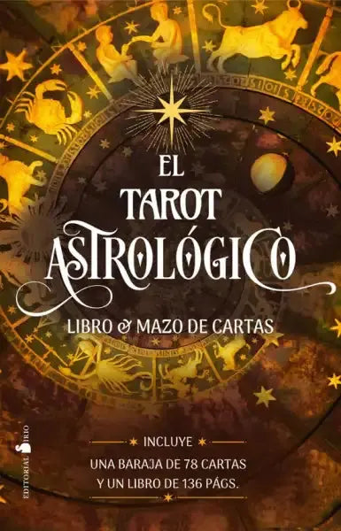 El Tarot Astrológico book and beautifully illustrated 78-card deck cover El Tarot Astrológico book and beautifully illustrated 78-card deck cover
