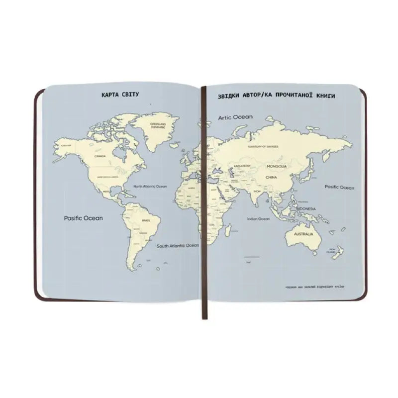Open world map notebook for book lovers and lovers club reading enthusiasts Open world map notebook for book lovers and lovers club reading enthusiasts