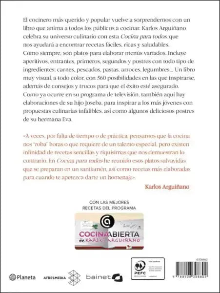 White chef uniform with red accents for cocina para todos by Karlos Arguiñano White chef uniform with red accents for cocina para todos by Karlos Arguiñano