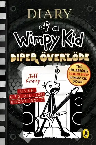 Diary of a Wimpy Kid Diper Överlöde Book 17 cover with join Greg text for kids Diary of a Wimpy Kid Diper Överlöde Book 17 cover with join Greg text for kids