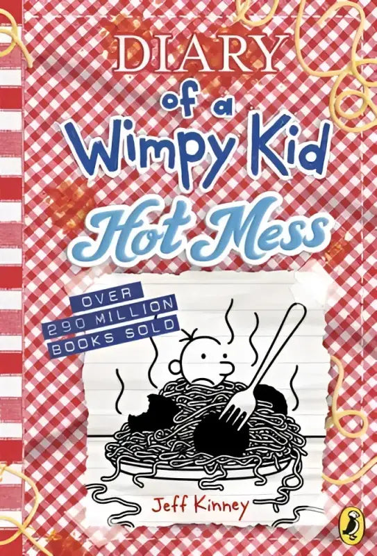 cover for DIARY OF A WIMPY KID: HOT MESS (BOOK 19)