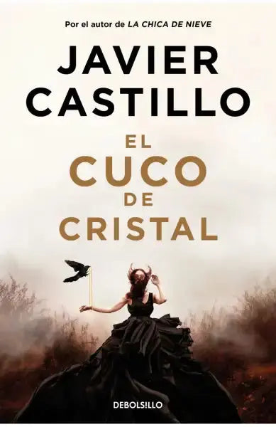 Black lace dress with bird design and horns from Javier Castillo’s El cuco de cristal Black lace dress with bird design and horns from Javier Castillo’s El cuco de cristal