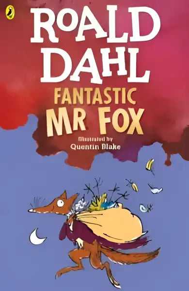 Children’s book cover of Fantastic Mr Fox by Roald Dahl for family reading Children’s book cover of Fantastic Mr Fox by Roald Dahl for family reading
