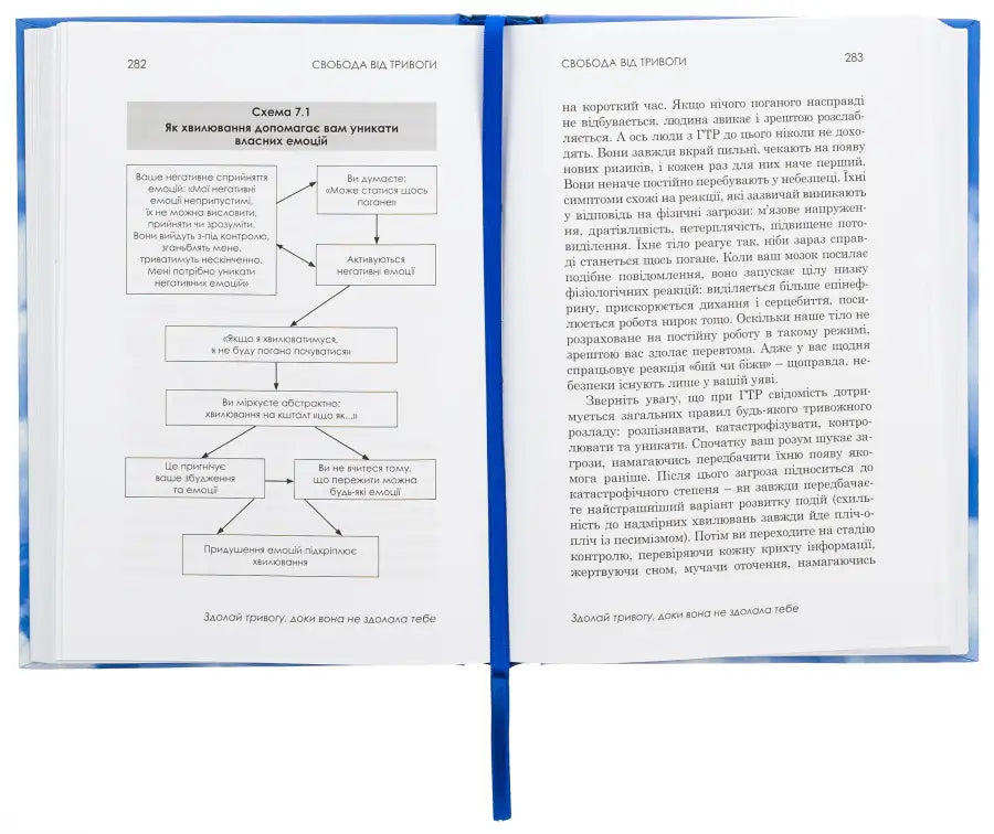 Open book with diagram and text.