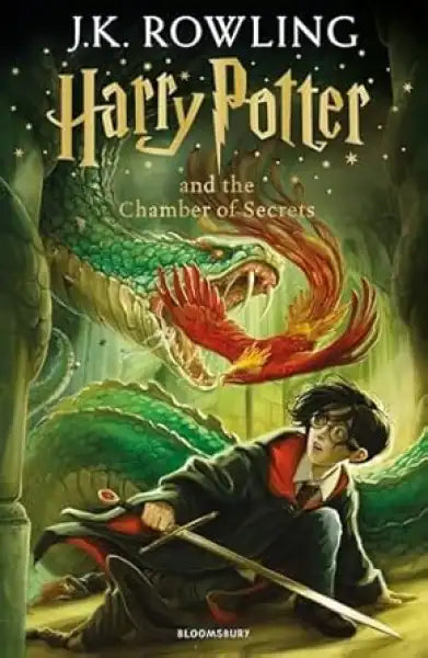 Harry Potter and the Chamber of Secrets English book cover Harry Potter and the Chamber of Secrets English book cover