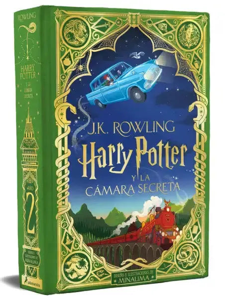Harry Potter MinaLima edition book with flying car pop-up Harry Potter MinaLima edition book with flying car pop-up