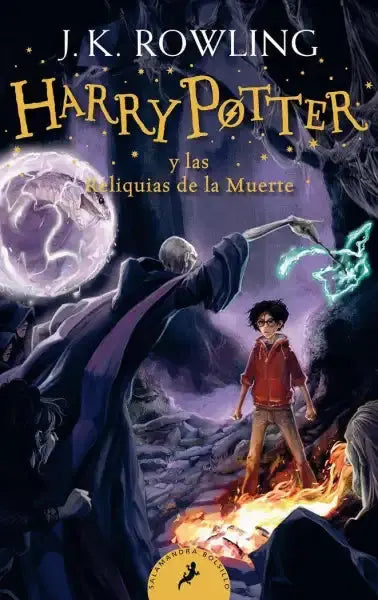 Harry Potter and the Deathly Hallows book cover Harry Potter and the Deathly Hallows book cover