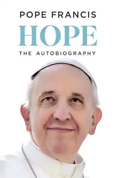 Book cover featuring Pope Francis from the hope English books collection Book cover featuring Pope Francis from the hope English books collection