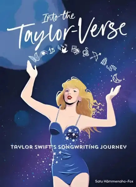 Image of INTO THE TAYLOR-VERSE book cover, a popular English self-help book Image of INTO THE TAYLOR-VERSE book cover, a popular English self-help book