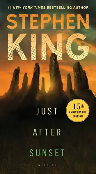 Just After Sunset book cover by Stephen King from a collection of horror books Just After Sunset book cover by Stephen King from a collection of horror books