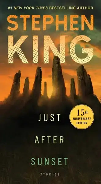 Just After Sunset book cover by Stephen King from a collection of horror books Just After Sunset book cover by Stephen King from a collection of horror books