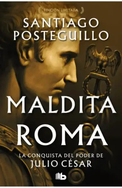 Gold eagle statue from Maldita Roma Serie Julio Cesar 2, wings spread Gold eagle statue from Maldita Roma Serie Julio Cesar 2, wings spread