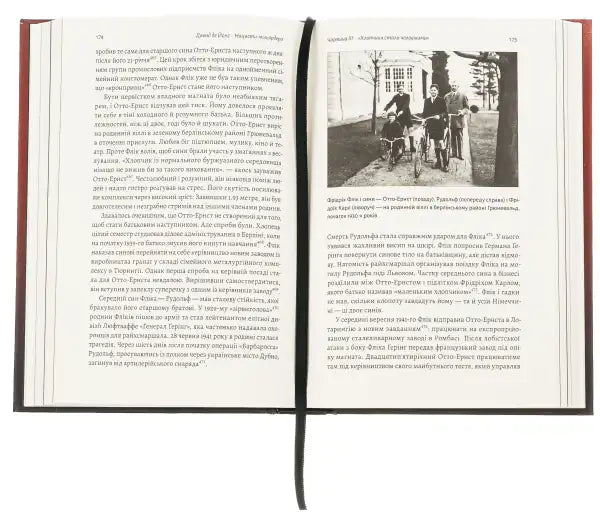 Open book with black and white photo about Nazi billionaires and Germany’s wealthiest families Open book with black and white photo about Nazi billionaires and Germany’s wealthiest families