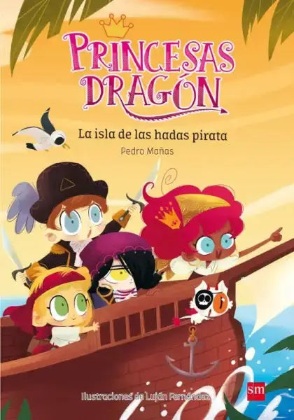 Pirate fairies book cover from Princesses Dragon by Pedro Mañas Pirate fairies book cover from Princesses Dragon by Pedro Mañas
