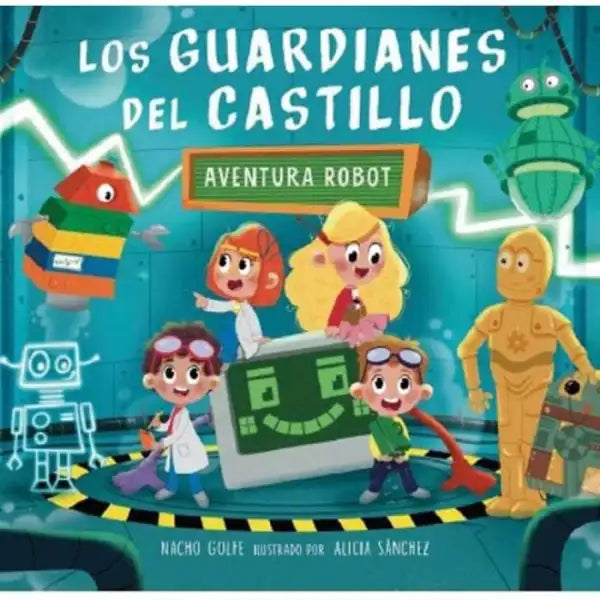 Colorful robot toy from Aventura Robot book by Nacho Golfe Colorful robot toy from Aventura Robot book by Nacho Golfe