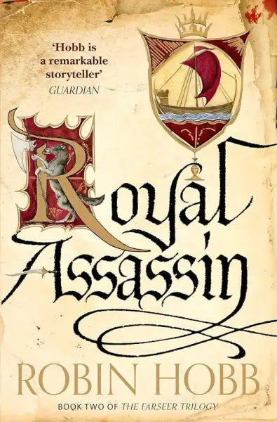 Book cover for Royal Assassin from The Farseer Trilogy book series Book cover for Royal Assassin from The Farseer Trilogy book series