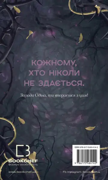 Dark thorny motif on the back cover of Shadow Queen by Eliza Reyn, a captivating book Dark thorny motif on the back cover of Shadow Queen by Eliza Reyn, a captivating book