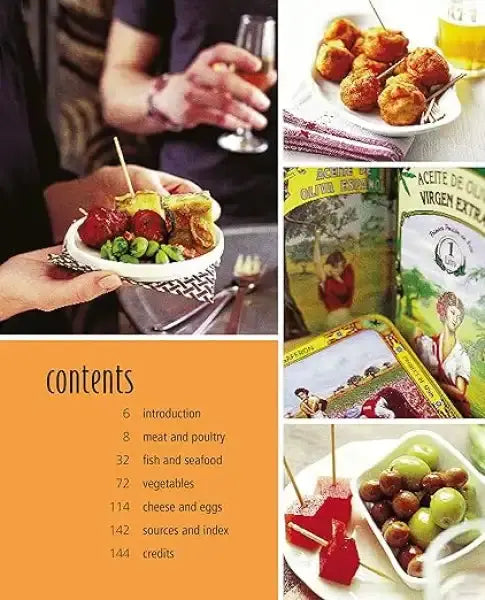 Gourmet tapas platter of skewered fruits and vegetables in checkered bowl Gourmet tapas platter of skewered fruits and vegetables in checkered bowl