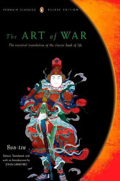 Book cover of The Art of War by Sun Tzu Penguin USA edition English books Book cover of The Art of War by Sun Tzu Penguin USA edition English books