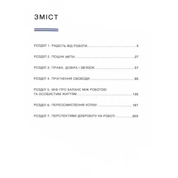Table of contents page from The Art of Work Danish Style by Miek Wiking Table of contents page from The Art of Work Danish Style by Miek Wiking