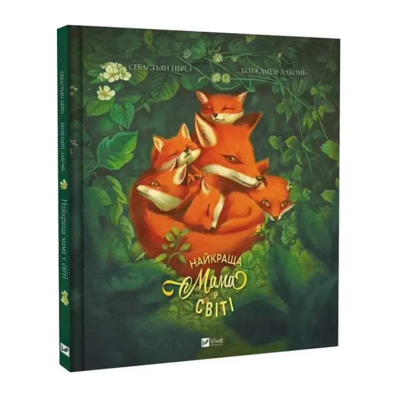 Children’s Ukrainian picture book with fox illustration celebrating the best mum Children’s Ukrainian picture book with fox illustration celebrating the best mum