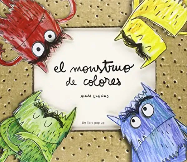 Color Monster pop-up picture book by Anna Llenas for young children Color Monster pop-up picture book by Anna Llenas for young children