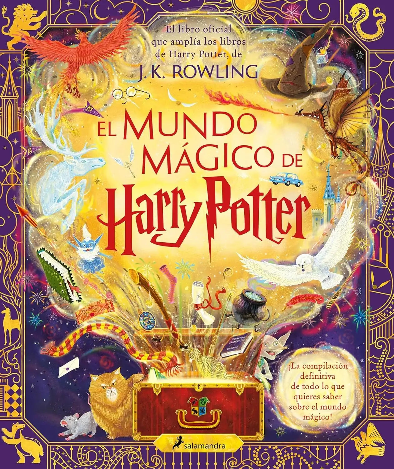 Harry Potter book cover from The Harry Potter Wizarding Almanac product display