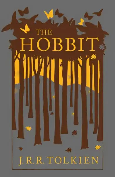 The Hobbit collector’s edition book cover by J.R.R. Tolkien, Harper Collins books The Hobbit collector’s edition book cover by J.R.R. Tolkien, Harper Collins books