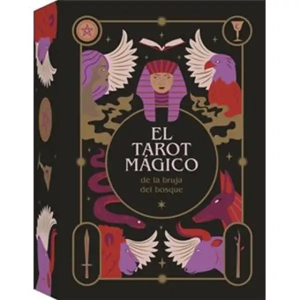 Black Magical Tarot of the Forest Witch box by Lindsay Squire Black Magical Tarot of the Forest Witch box by Lindsay Squire