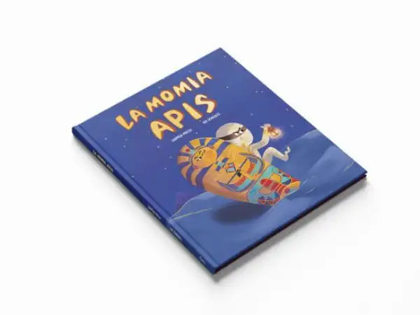 Blue Momia Apis Spanish picture book with colorful cover illustrations Blue Momia Apis Spanish picture book with colorful cover illustrations