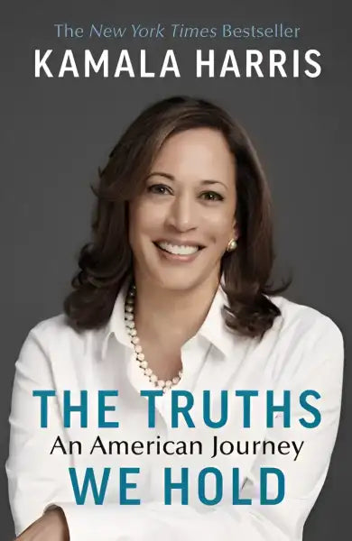 Kamala Harris autobiography The Truths We Hold Reissue book cover image Kamala Harris autobiography The Truths We Hold Reissue book cover image