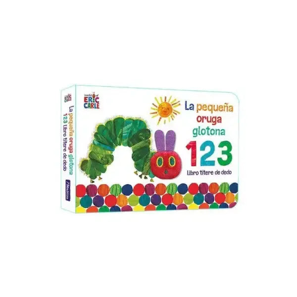 Eric Carle’s Very Hungry Caterpillar finger puppet book in Spanish Eric Carle’s Very Hungry Caterpillar finger puppet book in Spanish