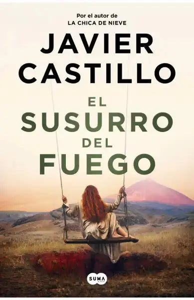 Swing with red fabric in grass, from Javier Castillo’s Whisper of the Fire Swing with red fabric in grass, from Javier Castillo’s Whisper of the Fire