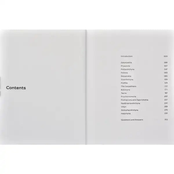 Open book showing table of contents of Ukrainian Insider by Bohdan Logvinenko English edition Open book showing table of contents of Ukrainian Insider by Bohdan Logvinenko English edition
