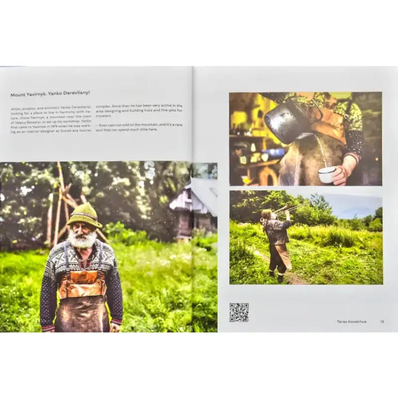 Open book with photographs from Ukrainian Insider by Bohdan Logvinenko English edition Open book with photographs from Ukrainian Insider by Bohdan Logvinenko English edition