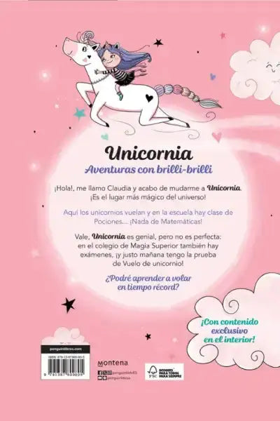Pink unicorn book cover by Ana Punset: special edition with bonus chapters Pink unicorn book cover by Ana Punset: special edition with bonus chapters