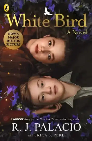 White Bird book cover featuring two young people from the gripping tale set during World War White Bird book cover featuring two young people from the gripping tale set during World War