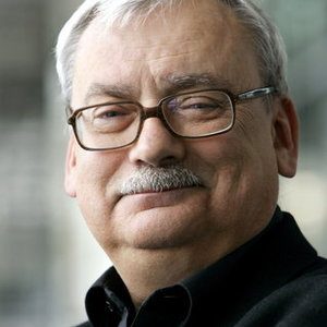 Man with glasses and mustache from Andrzej Sapkowski’s Witcher Saga in dark fantasy style