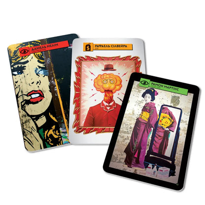 Modern Art (Ukrainian Edition) — Board Game by Reiner Knizia