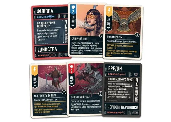 Unmatched: The Witcher - Realms Fall (Ukrainian Edition) Restoration Games / Geekach Games (Ukraine)