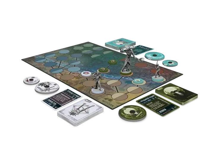 Unmatched: The Witcher - Steel and Silver (Ukrainian Edition) Restoration Games / Geekach Games