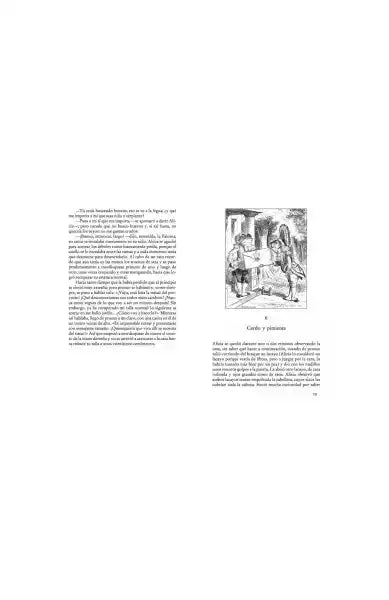 Ornate key illustration by John Tenniel from Lewis Carroll’s Alicia en las maravillas