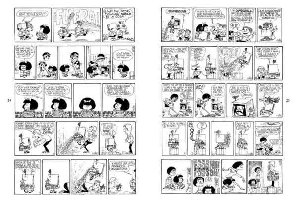 Mafalda comic strip character in All of Mafalda: Expanded Edition book