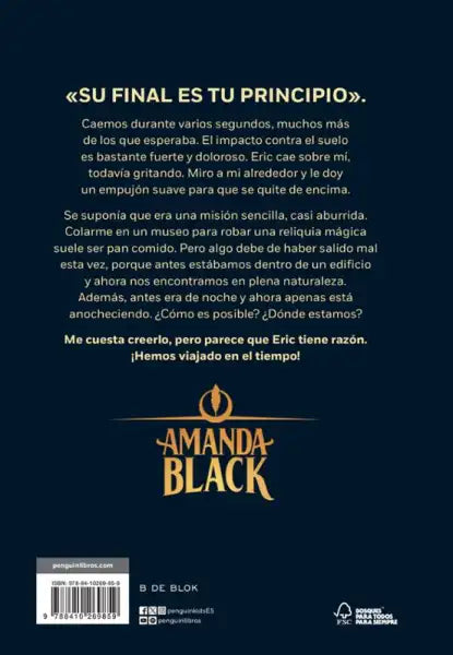 Amanda Black 12 book cover: The Tapestry of Time by Juan Gómez-Jurado