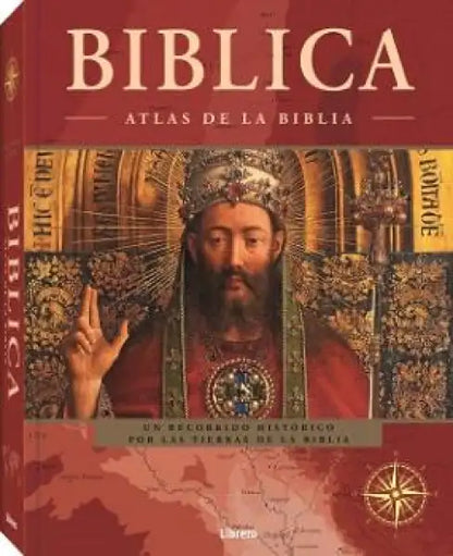 Biblica Atlas of the Bible book with Jesus Christ cover